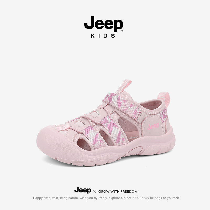 Children's Closed Toe Outdoor Beach Summer Breathable Kid's Sandals