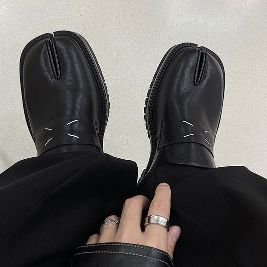 Split Toe Horseshoe Ugly Cute Platform For Loafers