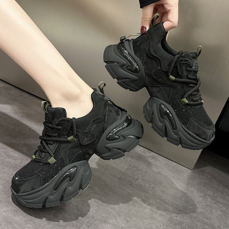Women's Dad Female Platform Height Increasing Insole Women's Shoes