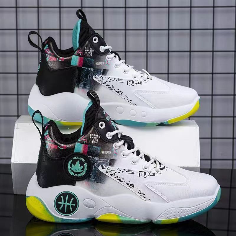 Men's Basketball Sports Running Leisure High Top Sneakers