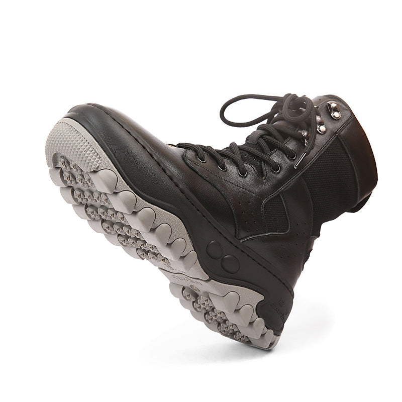 Women's Winter Real Fur Integrated Wool Warm Platform Plus Snow Boots