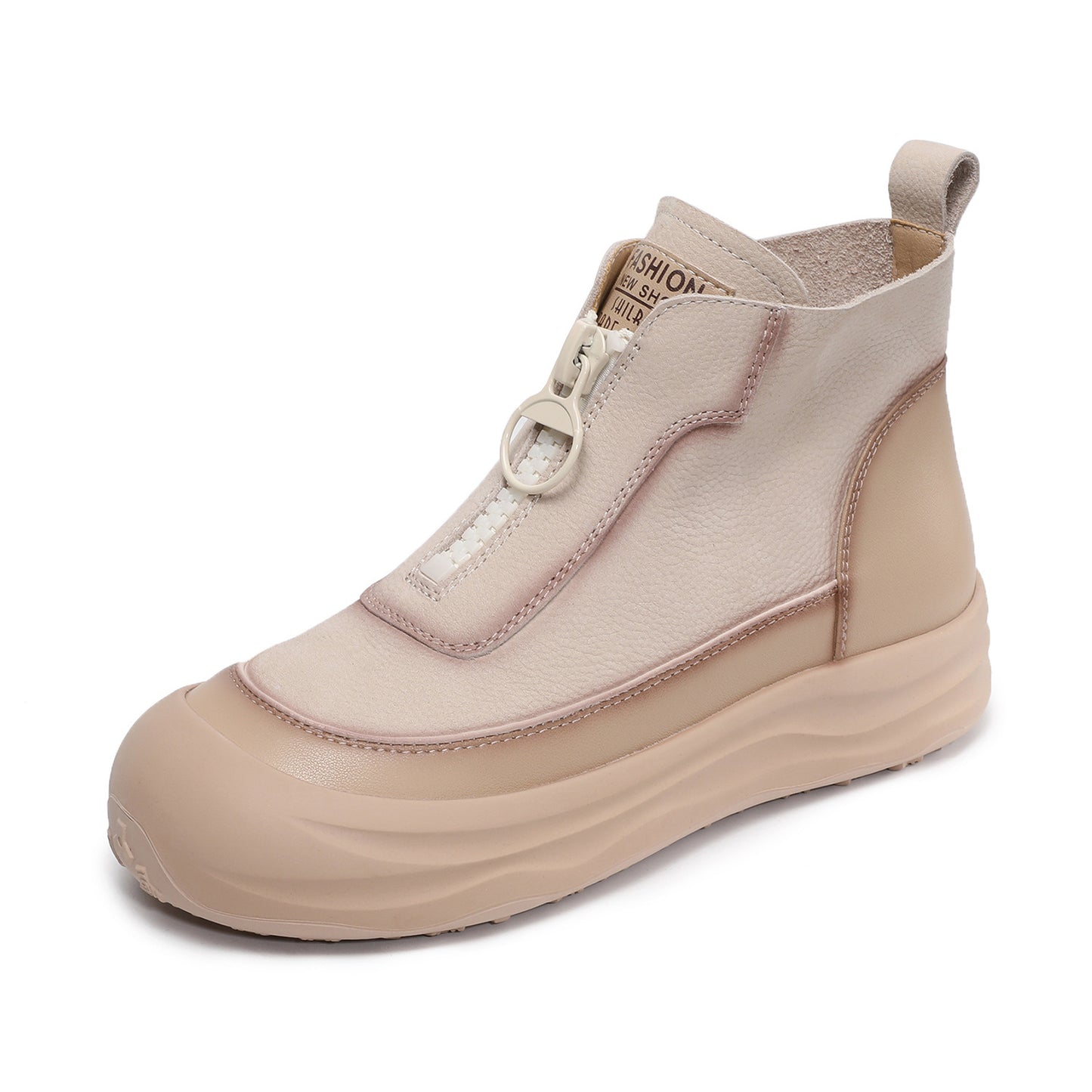 Women's Autumn Genuine Retro Thick-soled Martin Cowhide Women's Leather Boots