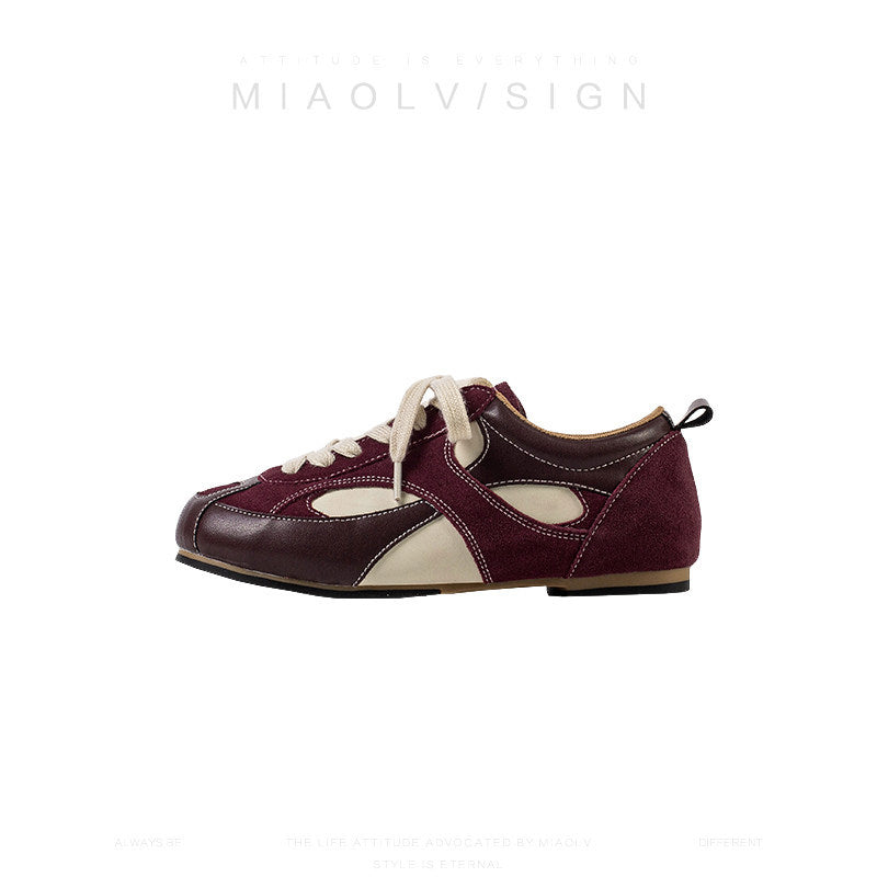 Women's Version Retro Height Increasing Insole German Women's Shoes