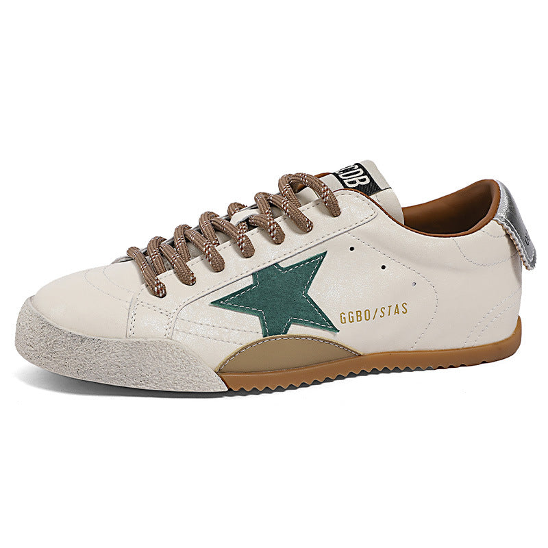 Women's Retro White Spring Korean High Quality German Sneakers