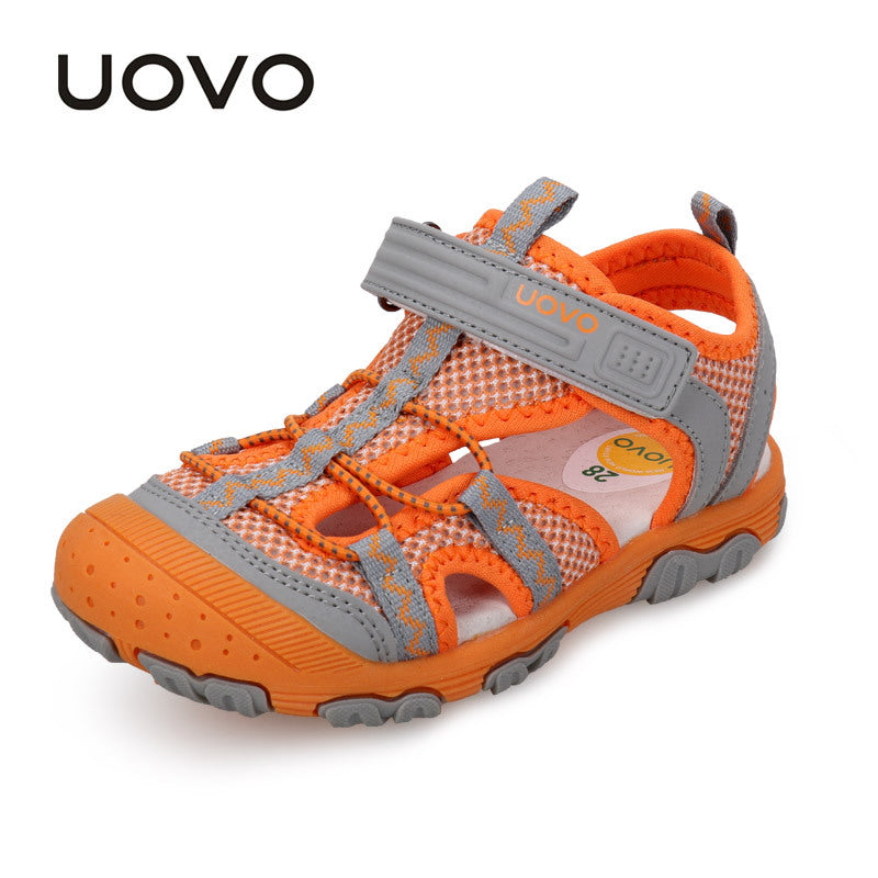 Children's Boys Closed Toe Korean Style Soft Bottom Kid's Sandals