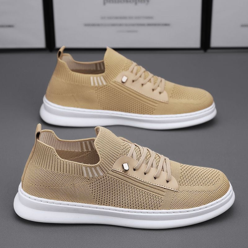 Breathable Fly Woven Mesh Trendy Soft Bottom Casual Shoes