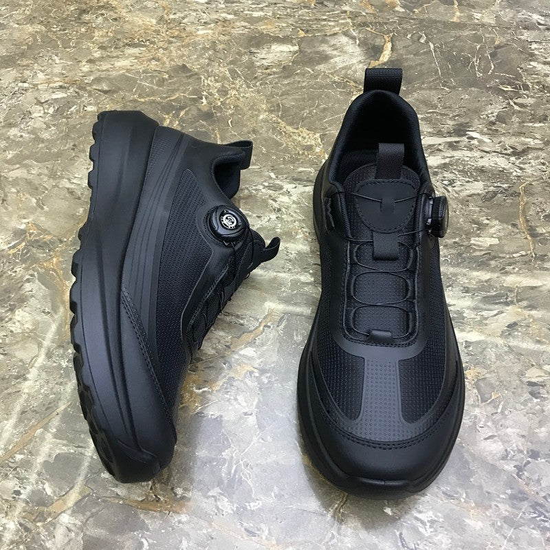 Men's Spring Mesh Cloth Breathable Lightweight Platform Soft Bottom Men's Casual Shoes