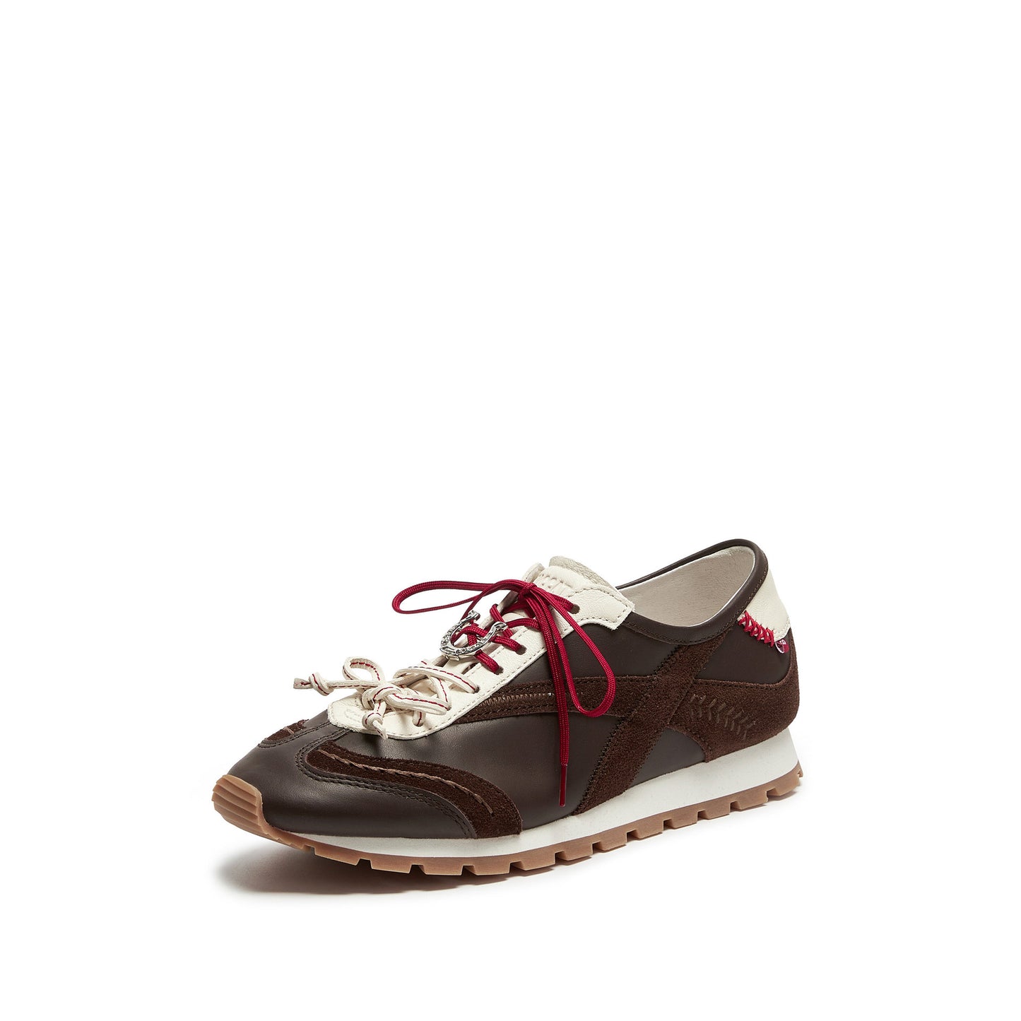 Women's Reversible Cowhide Lucky Horseshoe German Training Women's Sports Shoes