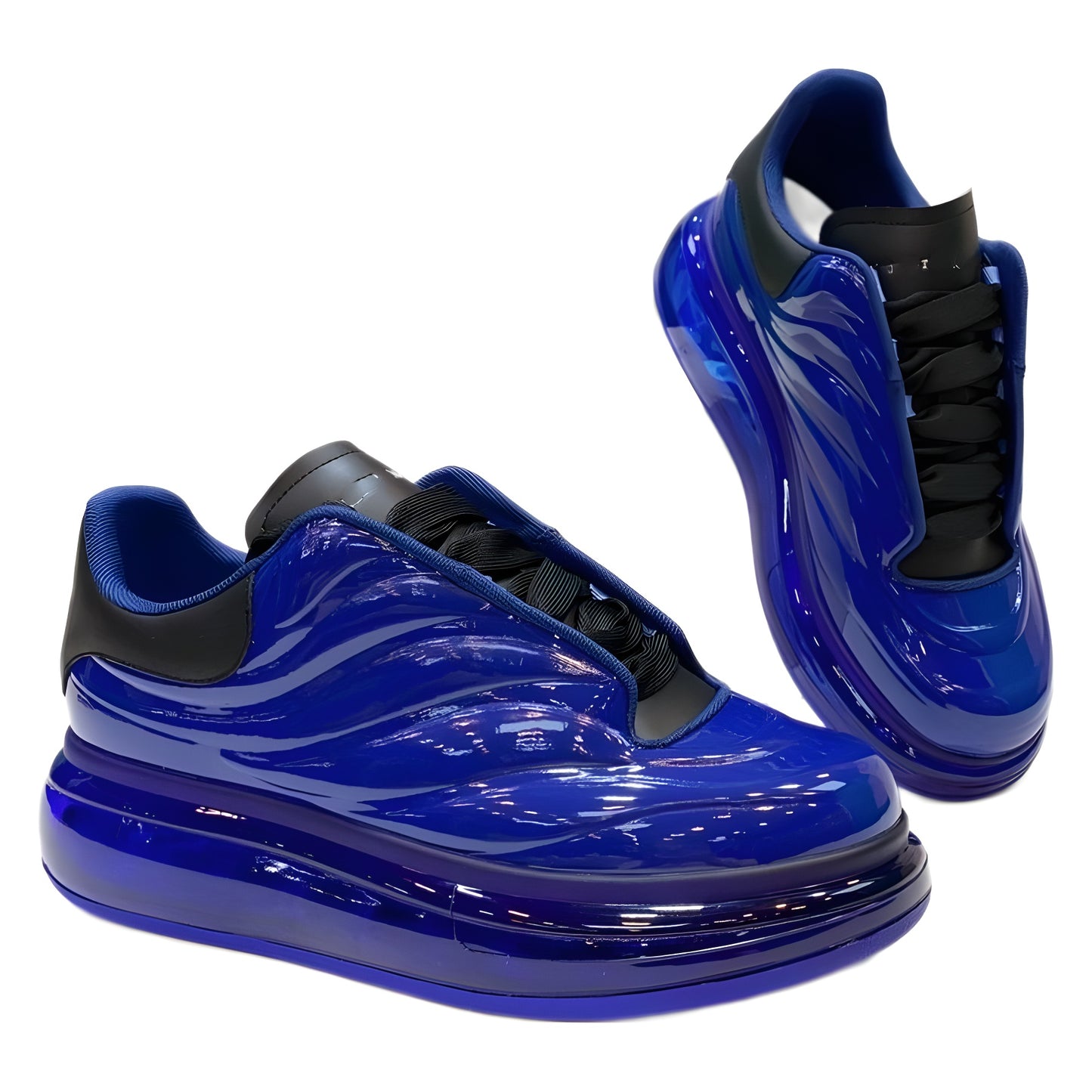 Women's & Men's British Style Air Cushion Heightened Easy Men's Sports Shoes