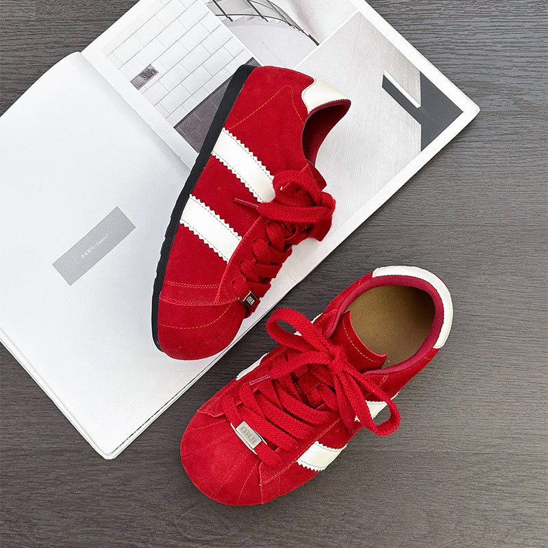 Women's Fashion Training Flat Retro Outerwear Women's Sports Shoes