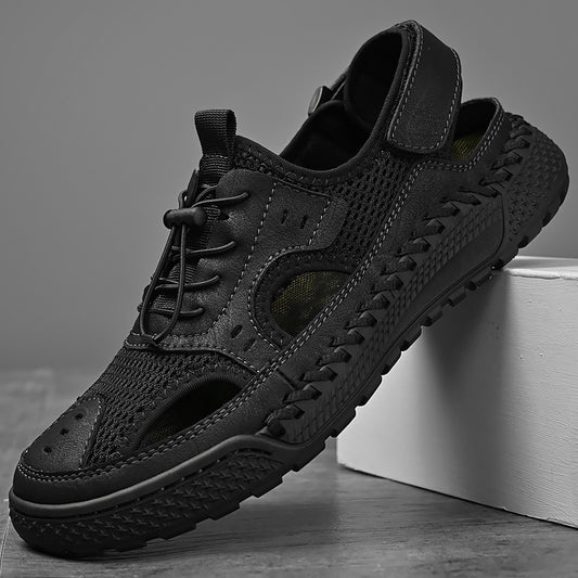 Men's Beach Summer Breathable Mesh Surface Soft Sandals