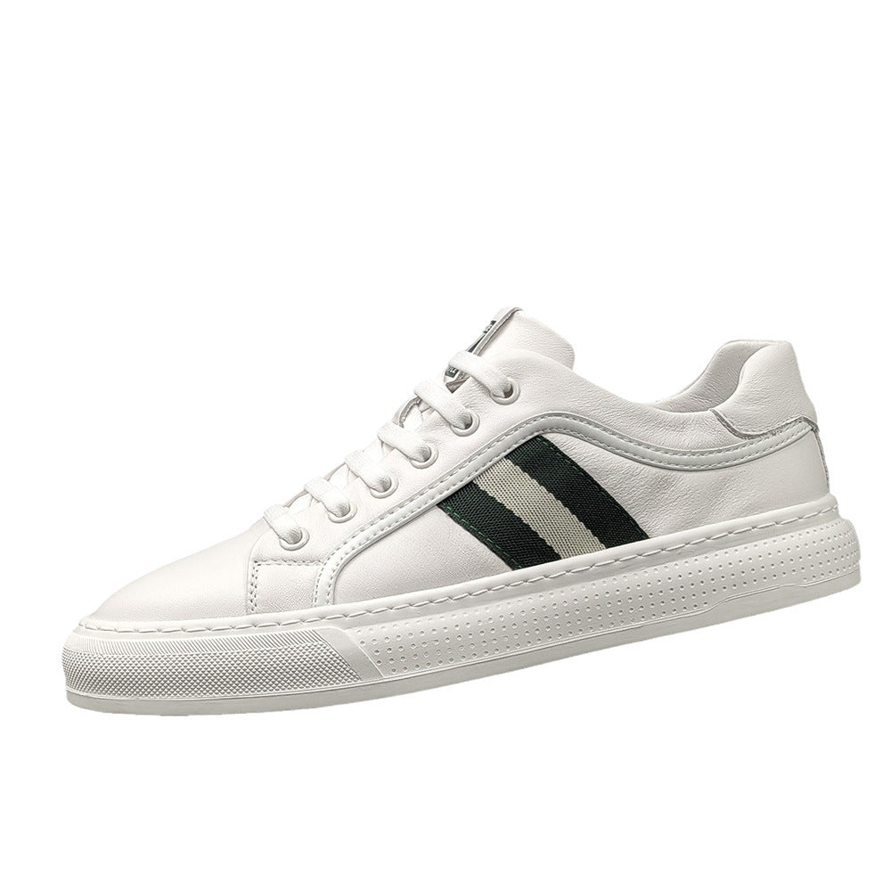 Men's White Trendy Light Luxury Lazy Men's Shoes