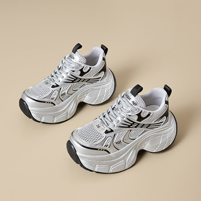 Women's Heightened Daddy Small Muffin Autumn Platform Women's Casual Shoes