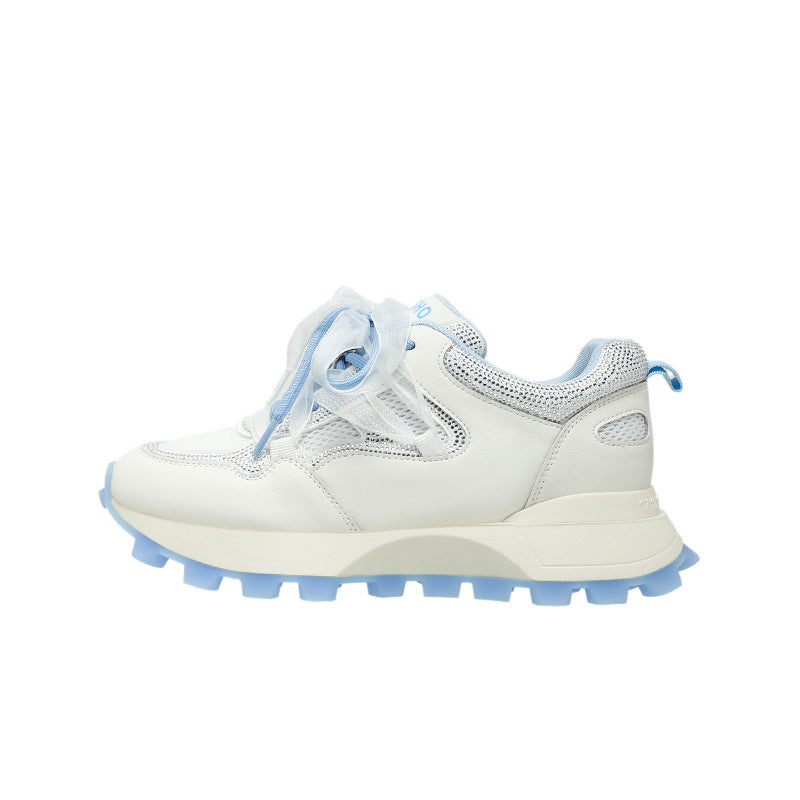 Women's Summer Dad Breathable Running Platform Height Women's Sports Shoes