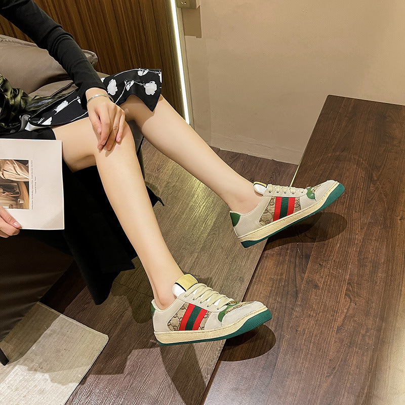 Women's & Men's Golden Goose Distressed Sports Retro Lovers Men's Shoes