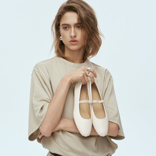 Women's Hull Autumn Soft Flat Mary Jane Women's Shoes