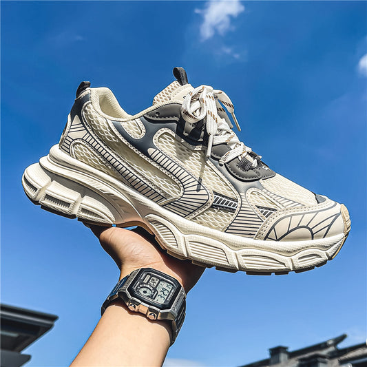 Men's Plus Size Spring Breathable Trendy Large Dad Men's Shoes