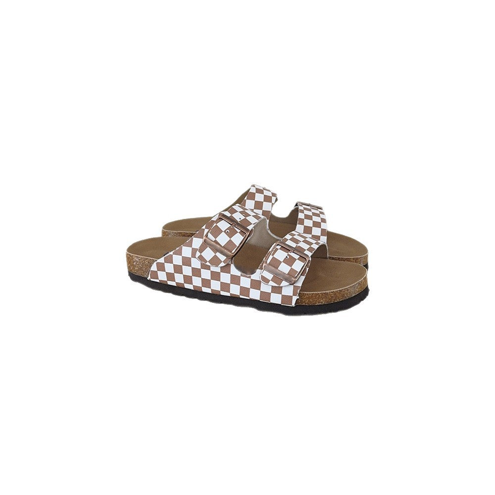 Women's Large Size Summer Round Head Leisure Slippers