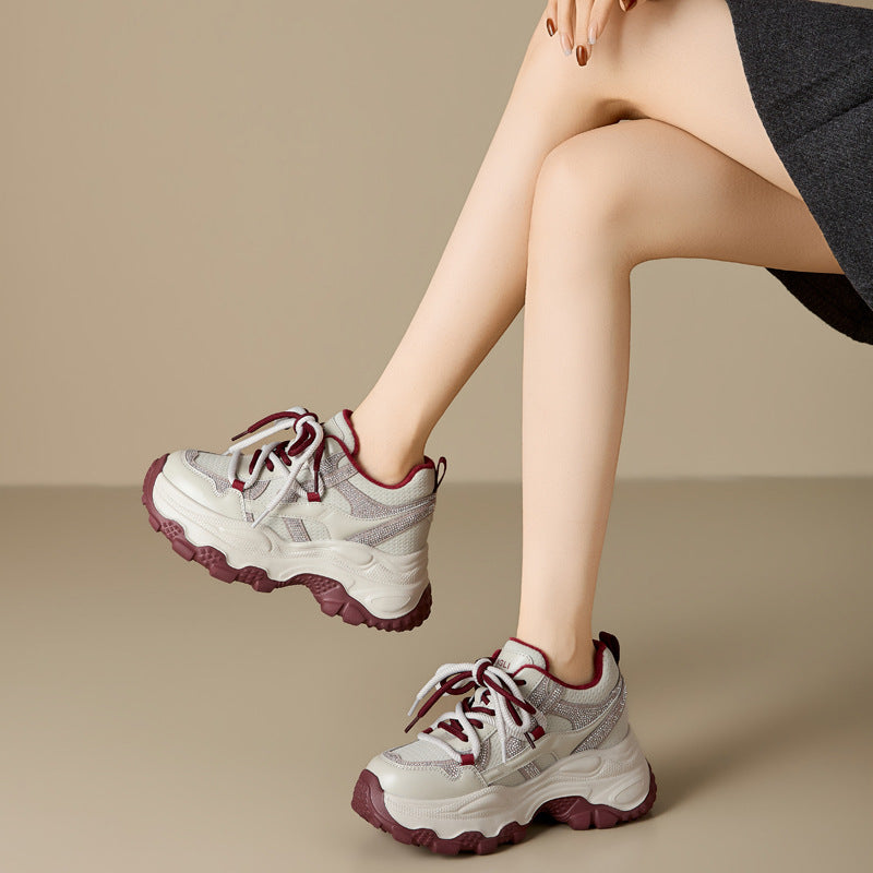 Women's Dad Lightweight Running Make Your Feet Look Women's Casual Shoes