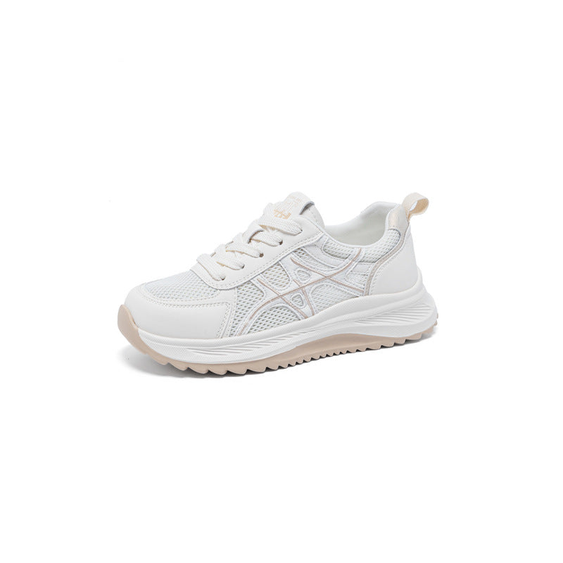 Women's Mesh Breathable White Summer Large Size Platform Women's Shoes