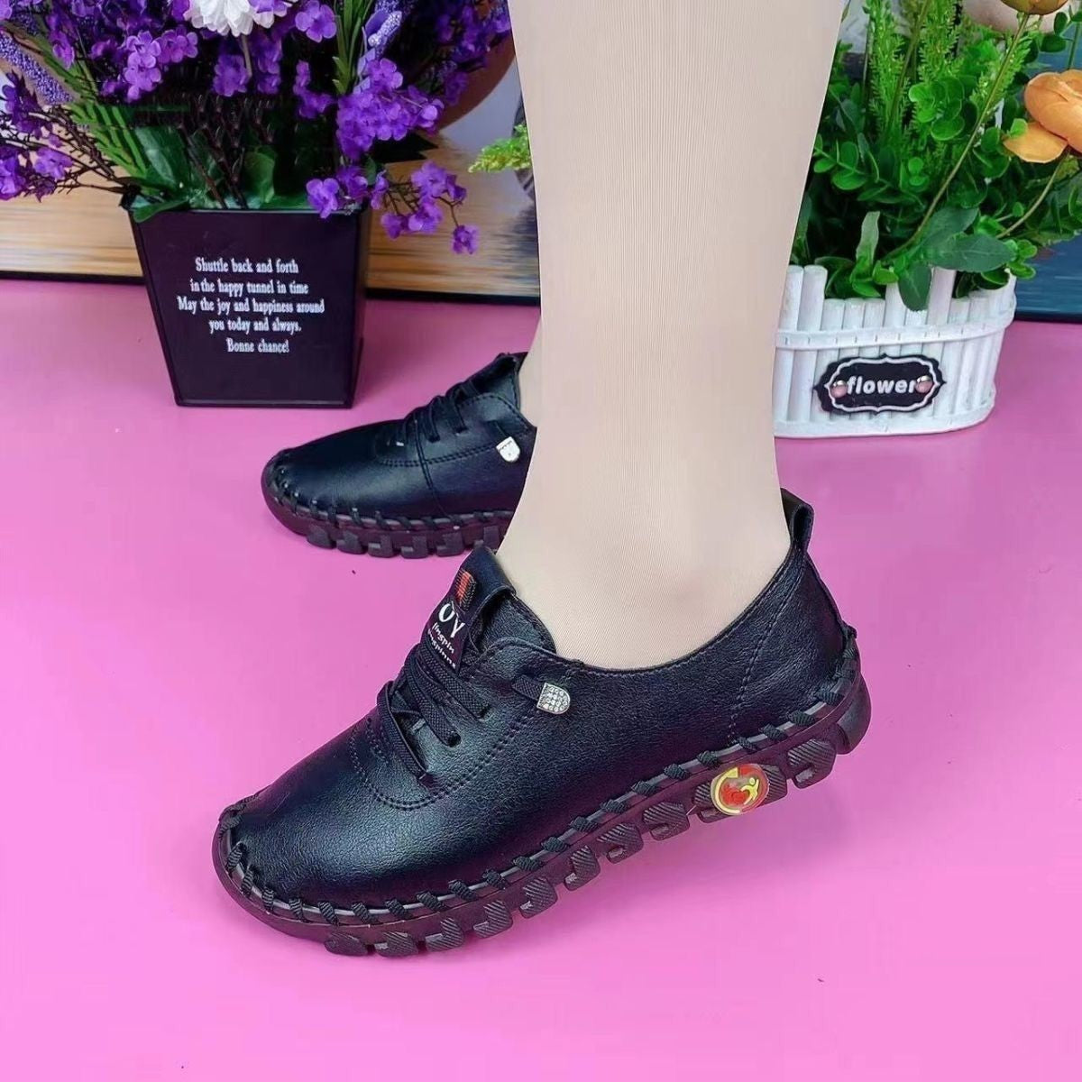 Women's Fat Feet Tendon Bottom Surface Plus Casual Shoes