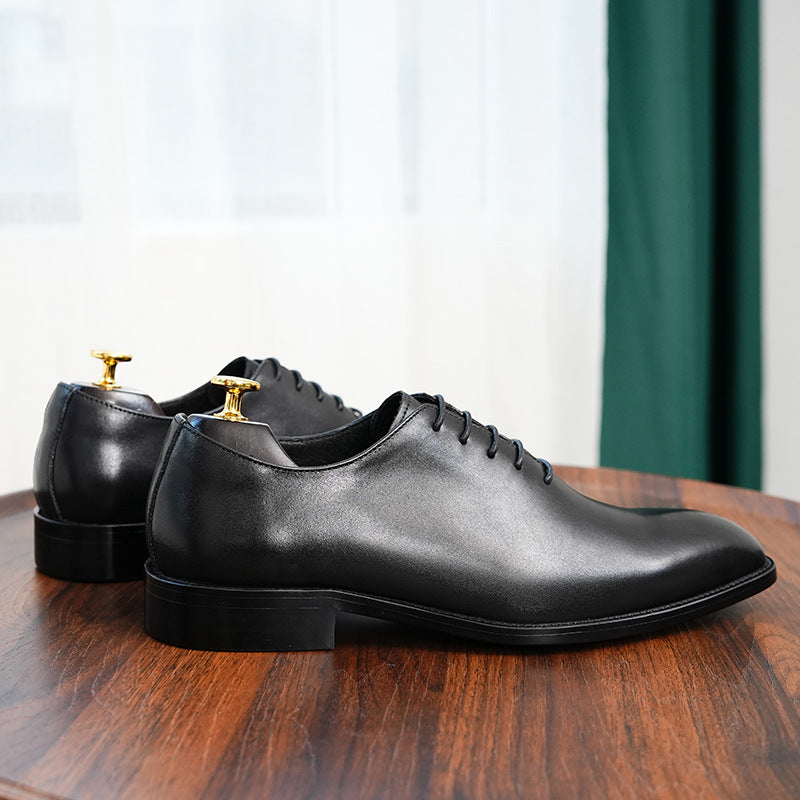 Men's Business Formal Oxford An Entire Cowhide Leather Shoes