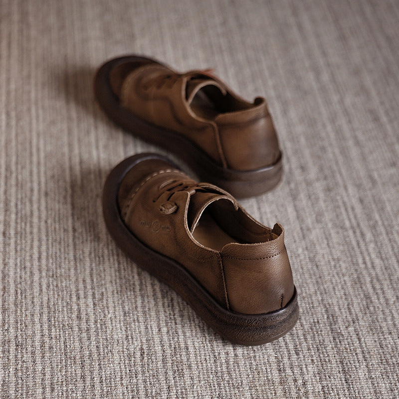 Women's Genuine Big Head Soft Bottom Surface Women's Casual Shoes
