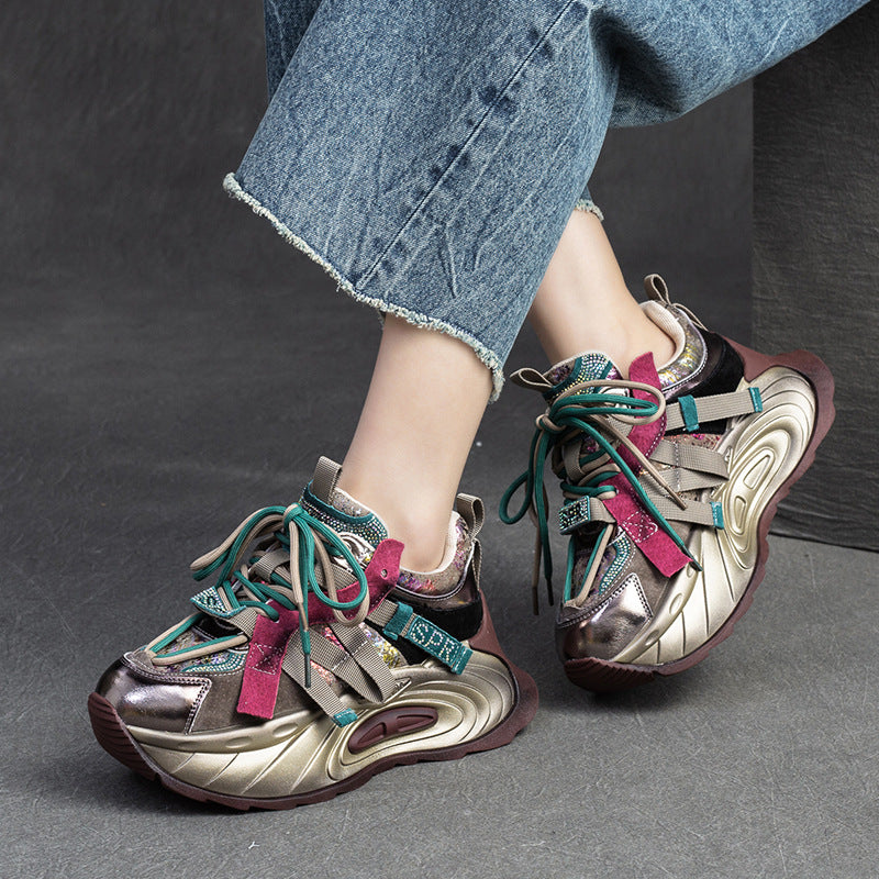 Women's Matching Small Heightened Daddy Versatile Fashion Women's Shoes