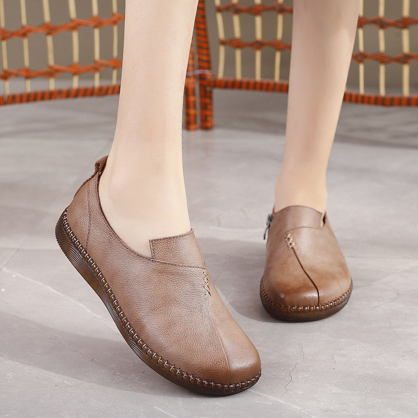 Women's Slip-on Authentic Mom Autumn Daily Pumps Women's Casual Shoes