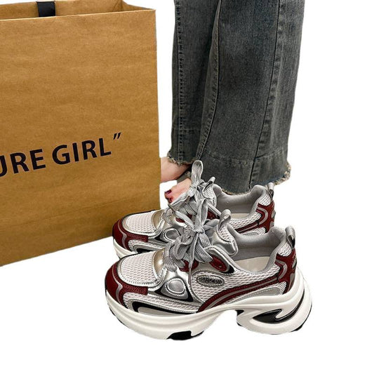 Women's Platform Dad Small Height Increasing Super Hot Summer Women's Casual Shoes