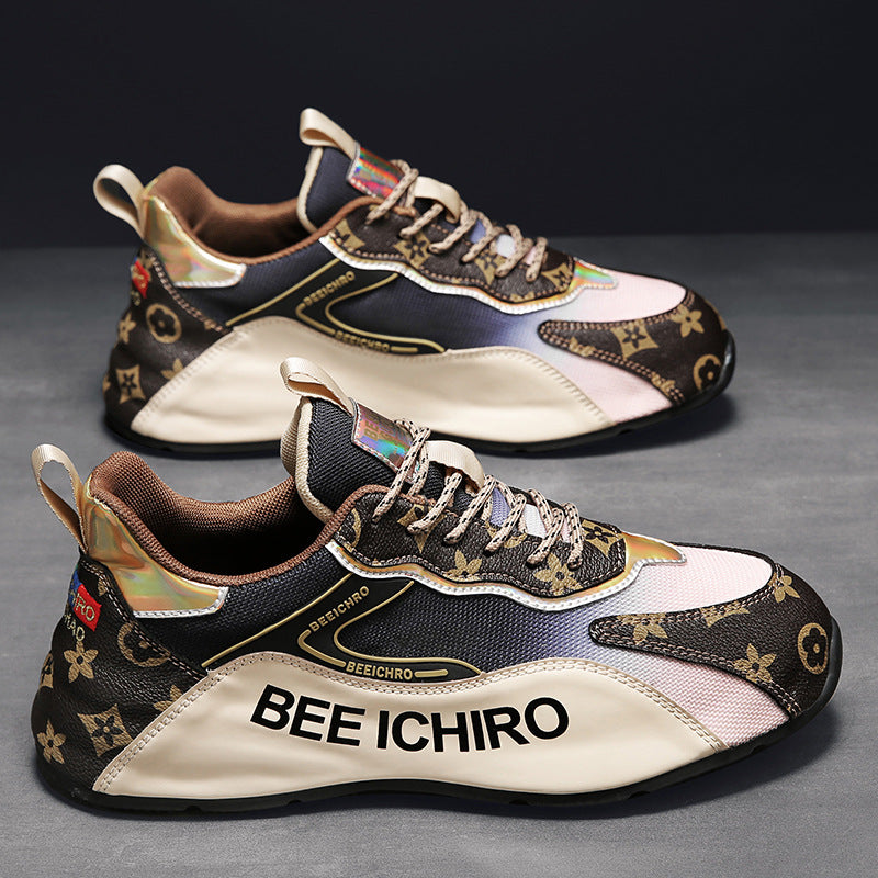 Men's Flagship Store Color Matching Fashion Bag Sole Casual Shoes