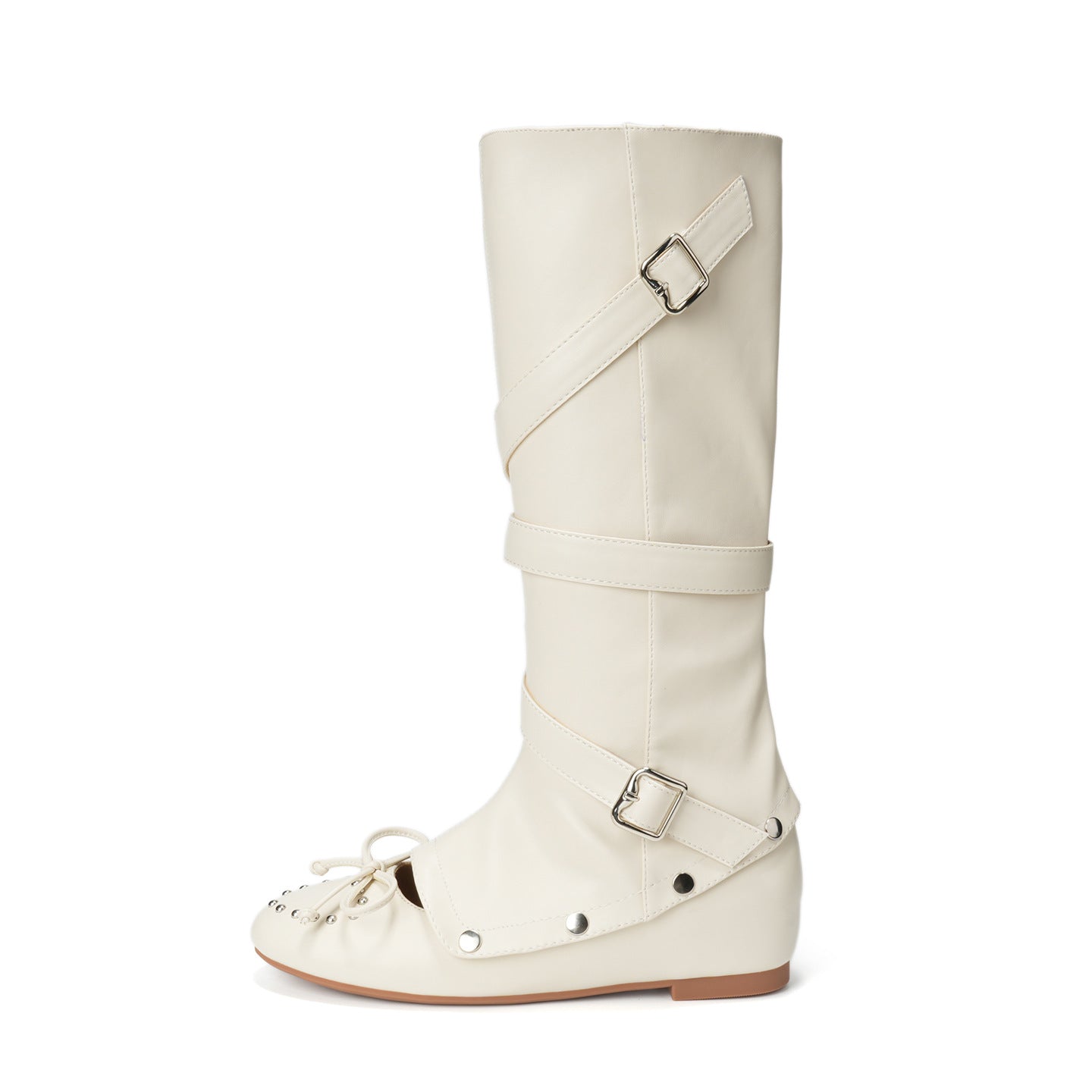 Women's Height Increasing Insole Two-way Detachable Mary Jane Boots