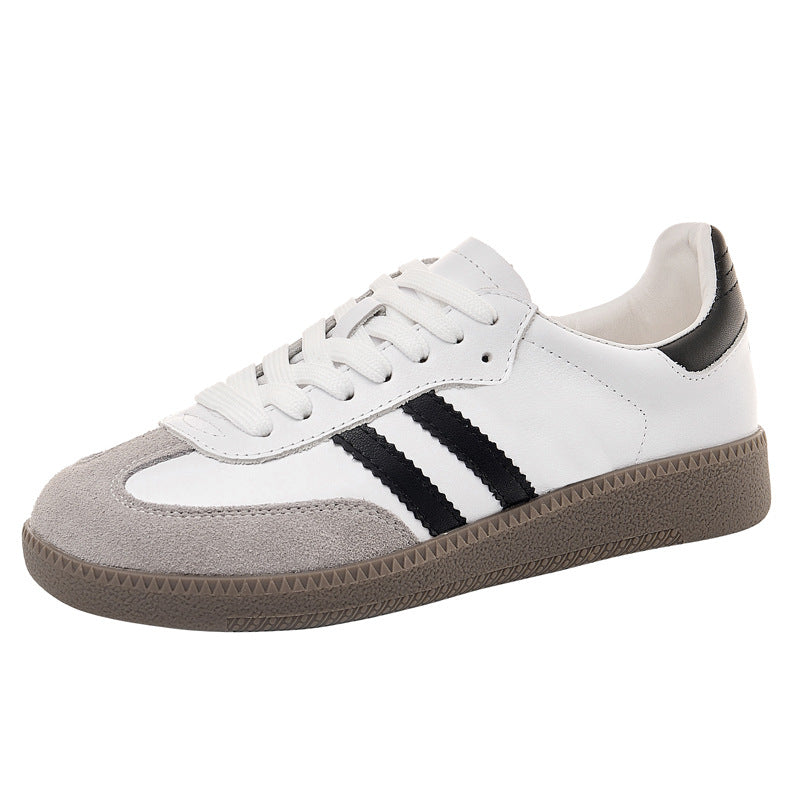 Water Dyed Oil Wax Retro Classic German Women's Board Shoes