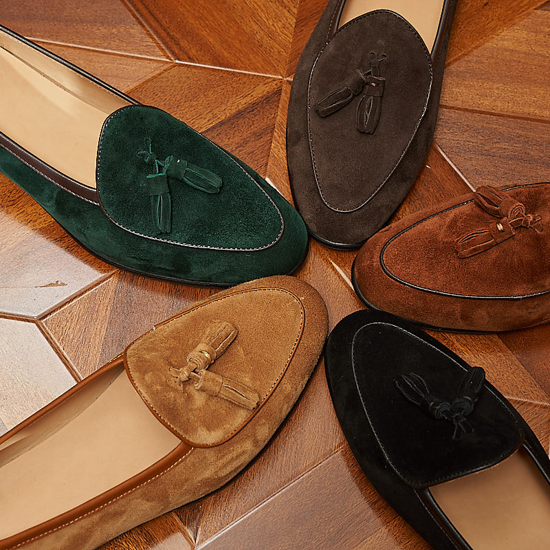 Men's Breathable British Fashion Retro Slip On Casual Shoes