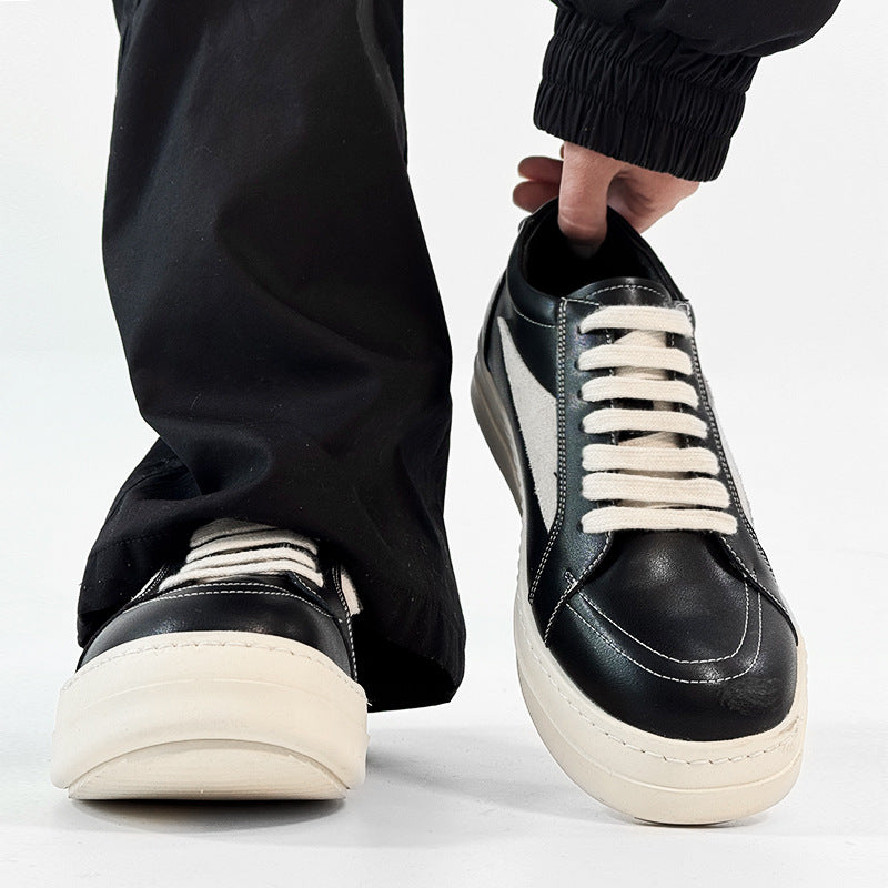Men's & Women's Inverted Triangle Fashionable German Training Couple Warped Head Minimalist Sneakers