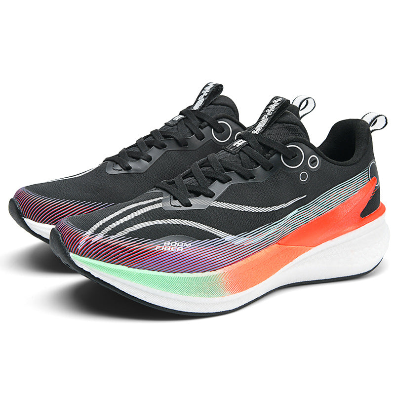 Women's & Men's Test Running Shock Absorption Professional Racing Sneakers