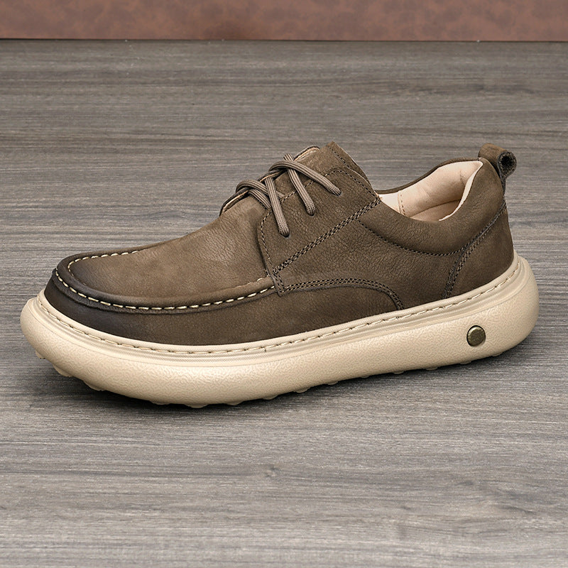 Men's Cowhide Online Lightweight Comfortable Genuine Thin Men's Shoes