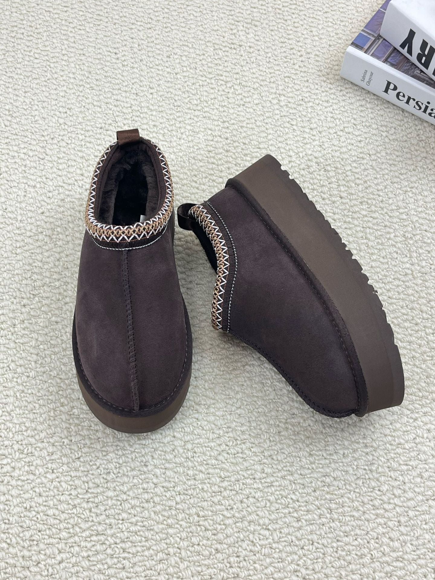 Ankle National Style Height Increasing Plus Women's Snow Boots