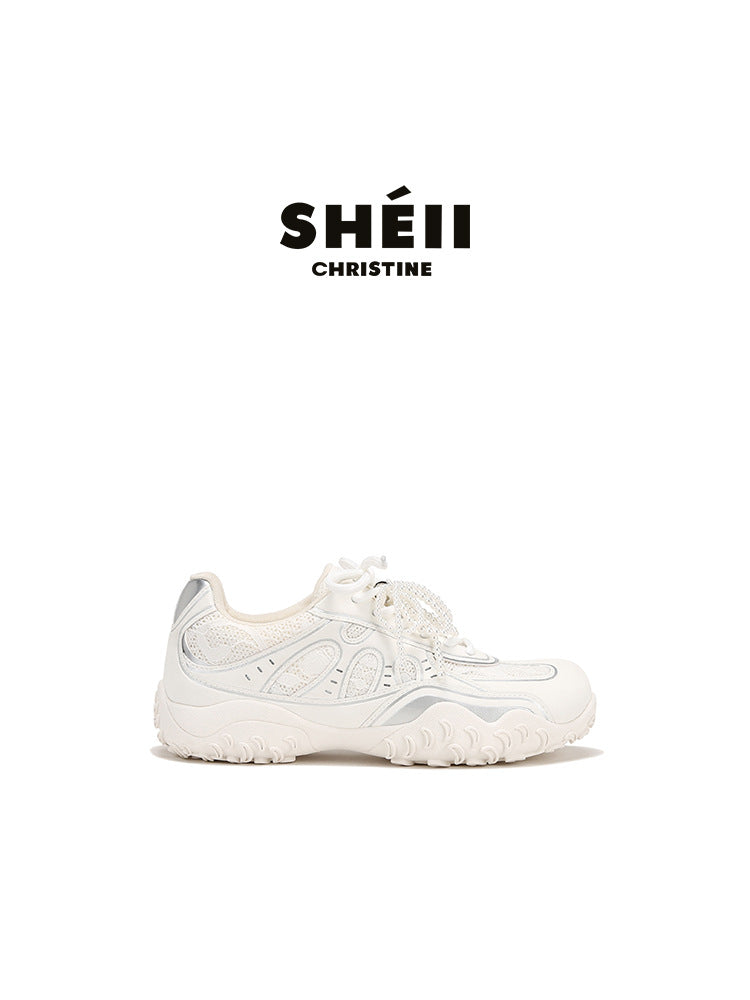 Women's Easy Wear Sier Height Increasing Insole Casual Shoes