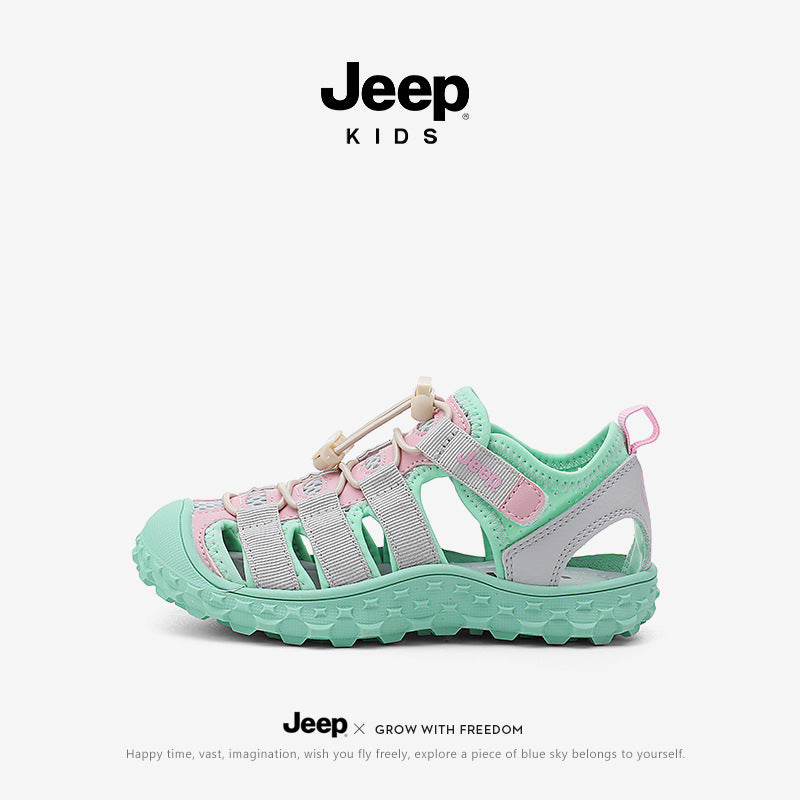 Children's Summer Wading River Tracing Closed Toe Kid's Sandals