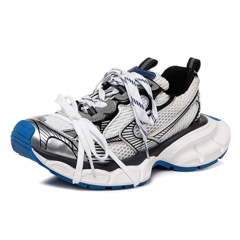 Women's & Men's Dad Breathable Dirty Old Thick Bottom Increased Leisure Men's Sports Shoes