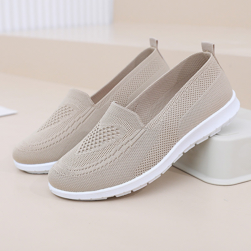 The Female Summer Soft Bottom Walking Mesh Casual Shoes