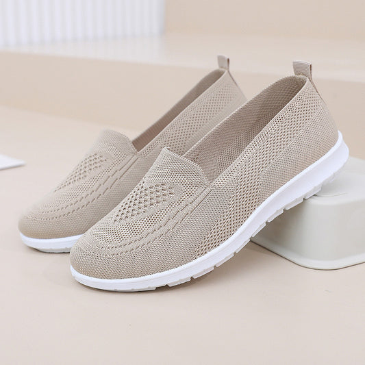 The Female Summer Soft Bottom Walking Mesh Casual Shoes