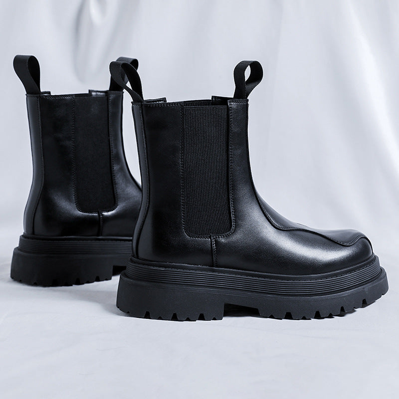 Men's Fashion Motorcycle High Top British Style Sense Boots