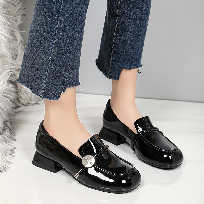 Size Spring Fashion British Style Lightweight Women's Shoes