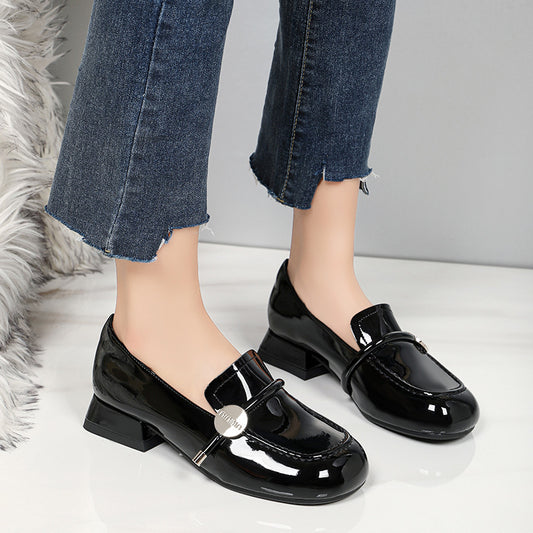 Size Spring Fashion British Style Lightweight Women's Shoes