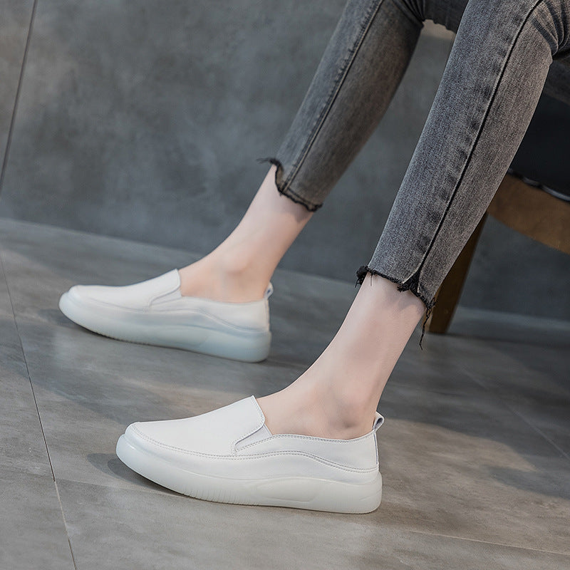 Women's Large Size Leisure Muffin Soft Bottom Women's Casual Shoes