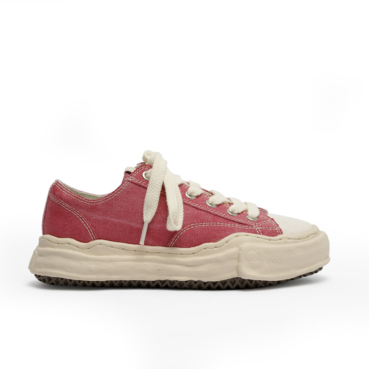 Women's & Men's Washed Dissoed Breathable Platform Height Increasing Canvas Shoes