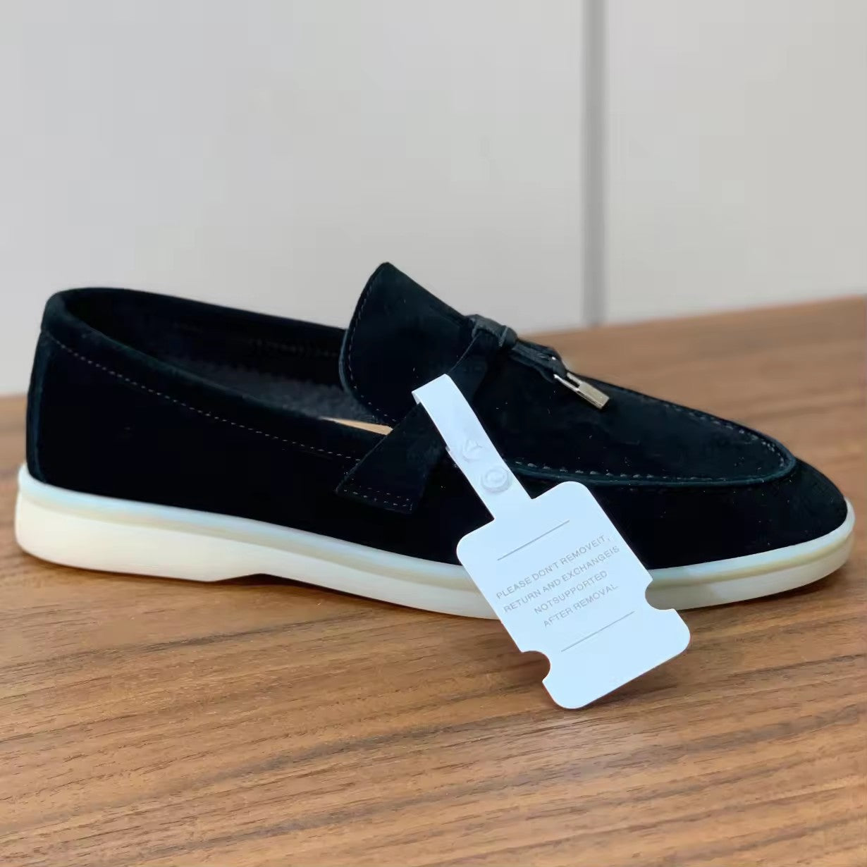 Women's & Men's Classic Couple Suede Versatile Business Slip-on Women's Fashion Shoes