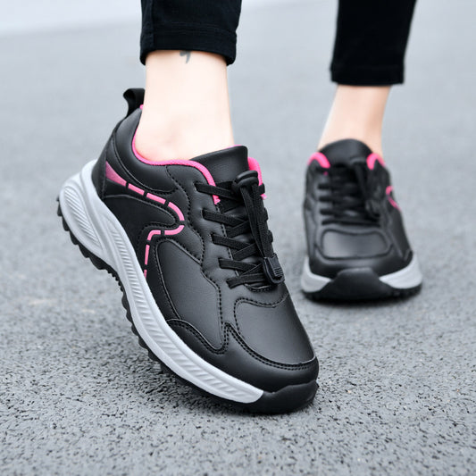 Women's The Old Waterproof Leisure Sports Mom Soft Sole Women's Shoes